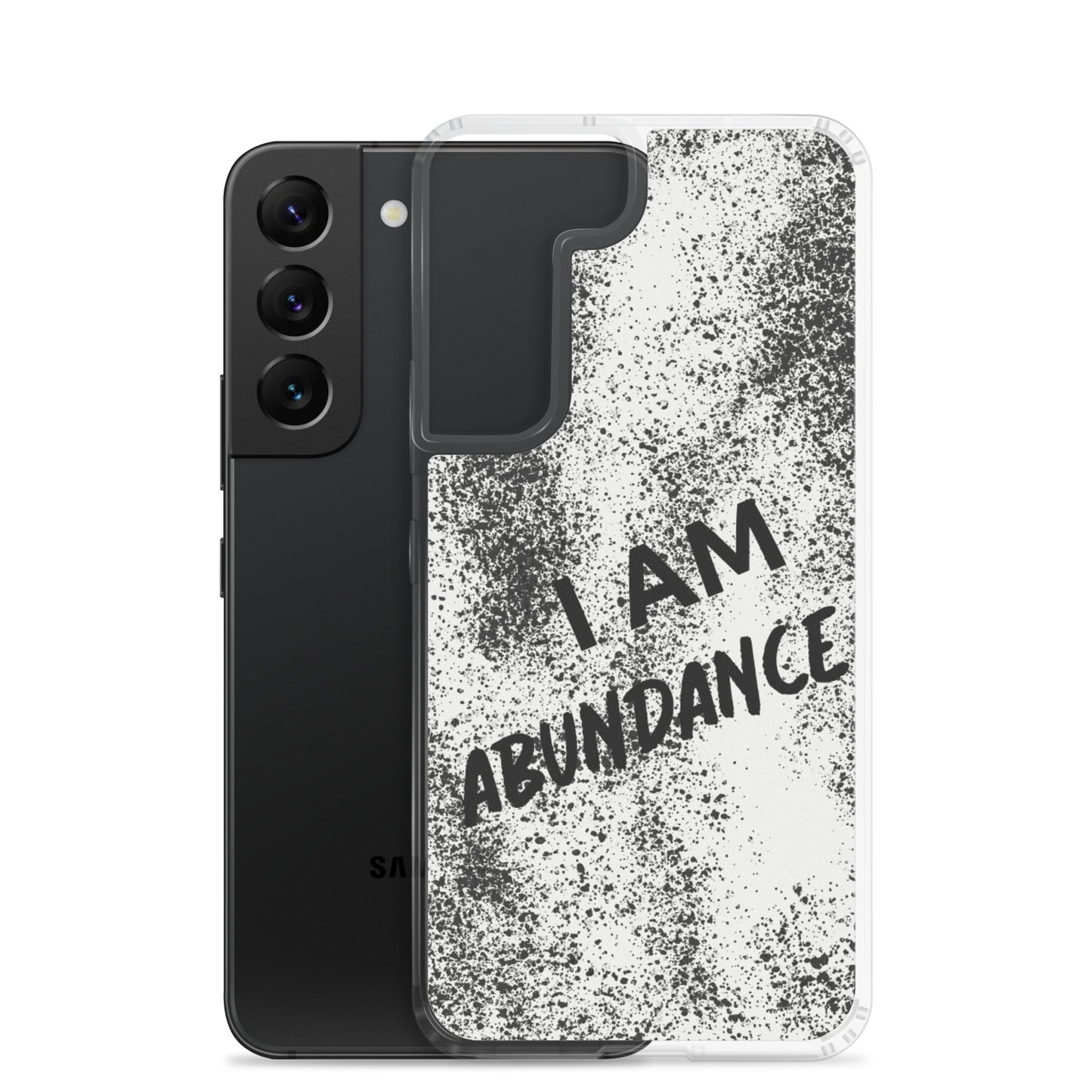 Samsung Galaxy Phone Case " I am Abundance" Samsung Mobile Case