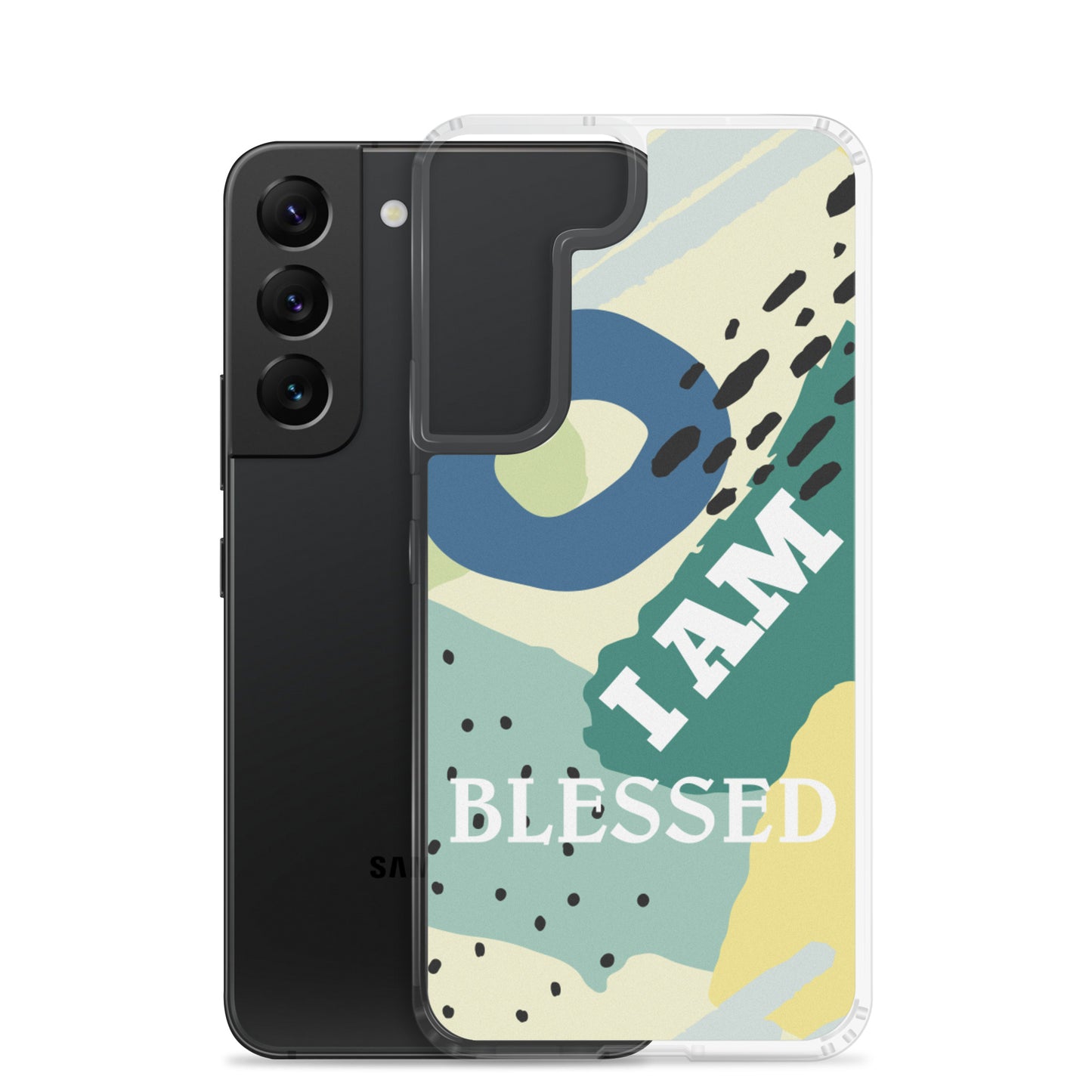 Samsung Galaxy mobile  Case "I am Blessed" Motivational phone Case