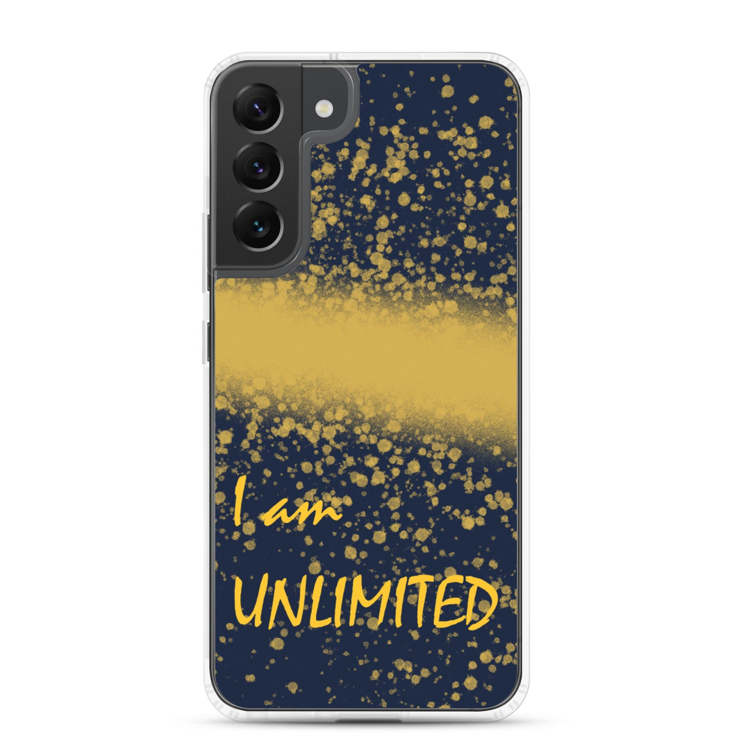 Samsung Phone Case "I am Unlimited" Motivational Mobile Case