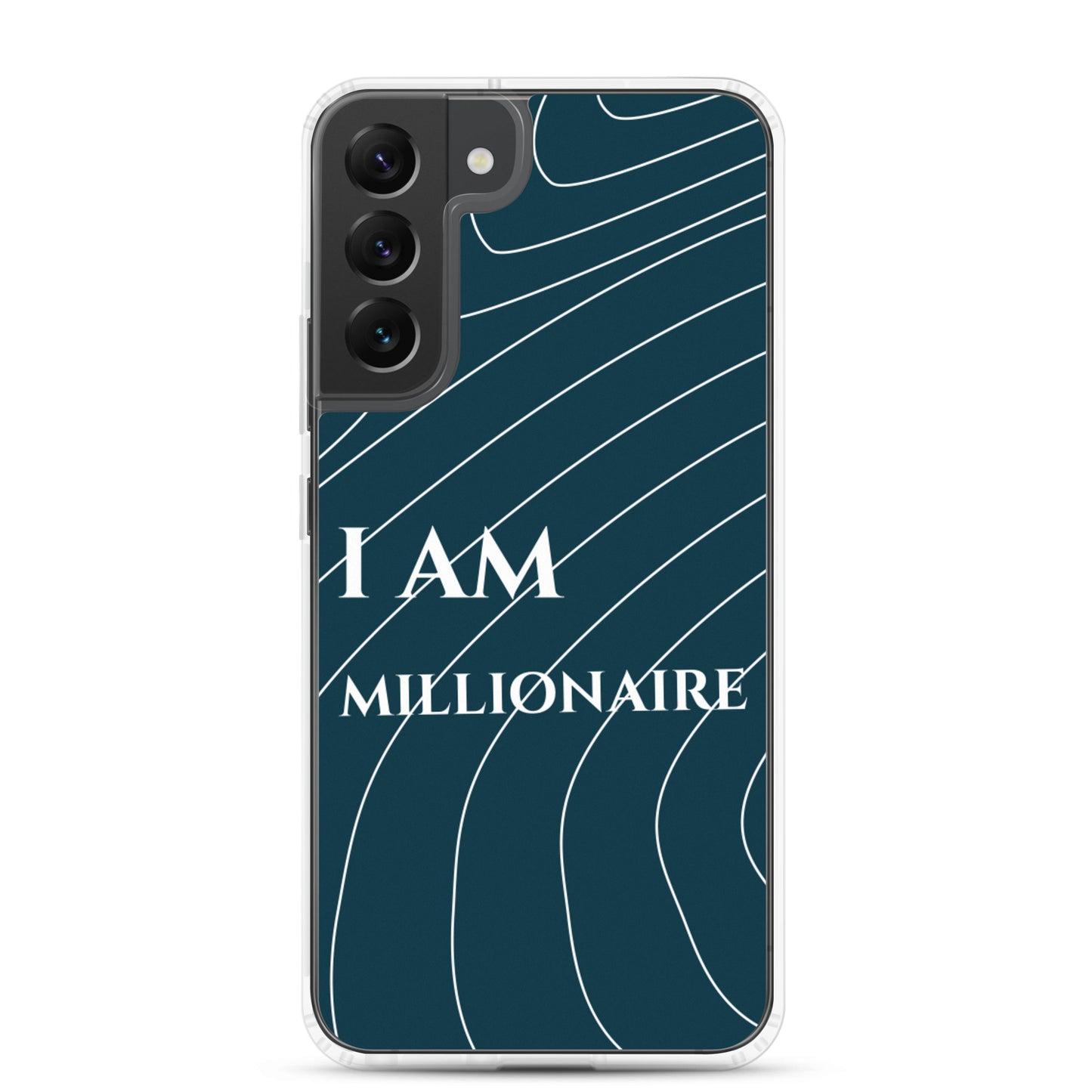 Samsung Mobile Case "I am millionaire" Motivational Phone Case