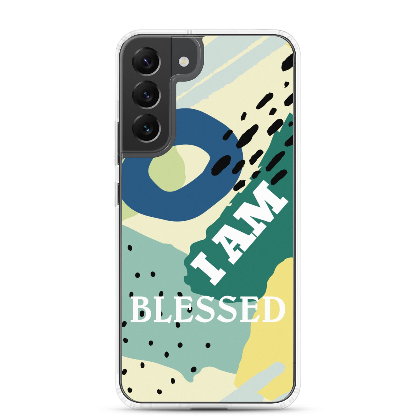 Samsung Galaxy mobile  Case "I am Blessed" Motivational phone Case