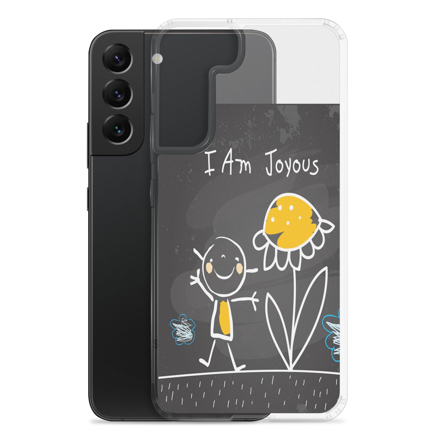 Samsung Motivational Mobile Case "I am Joyous" Inspirational Phone Case