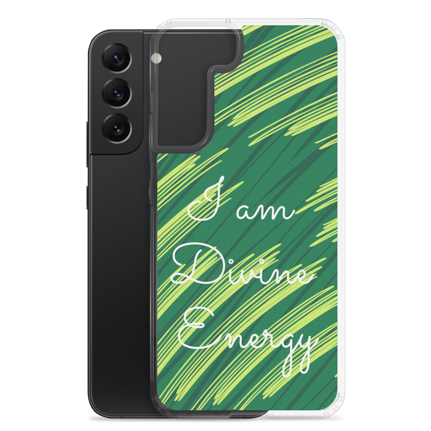 Samsung Mobile Case " I am Divine Energy" positive affirmation Motivational Phone Case