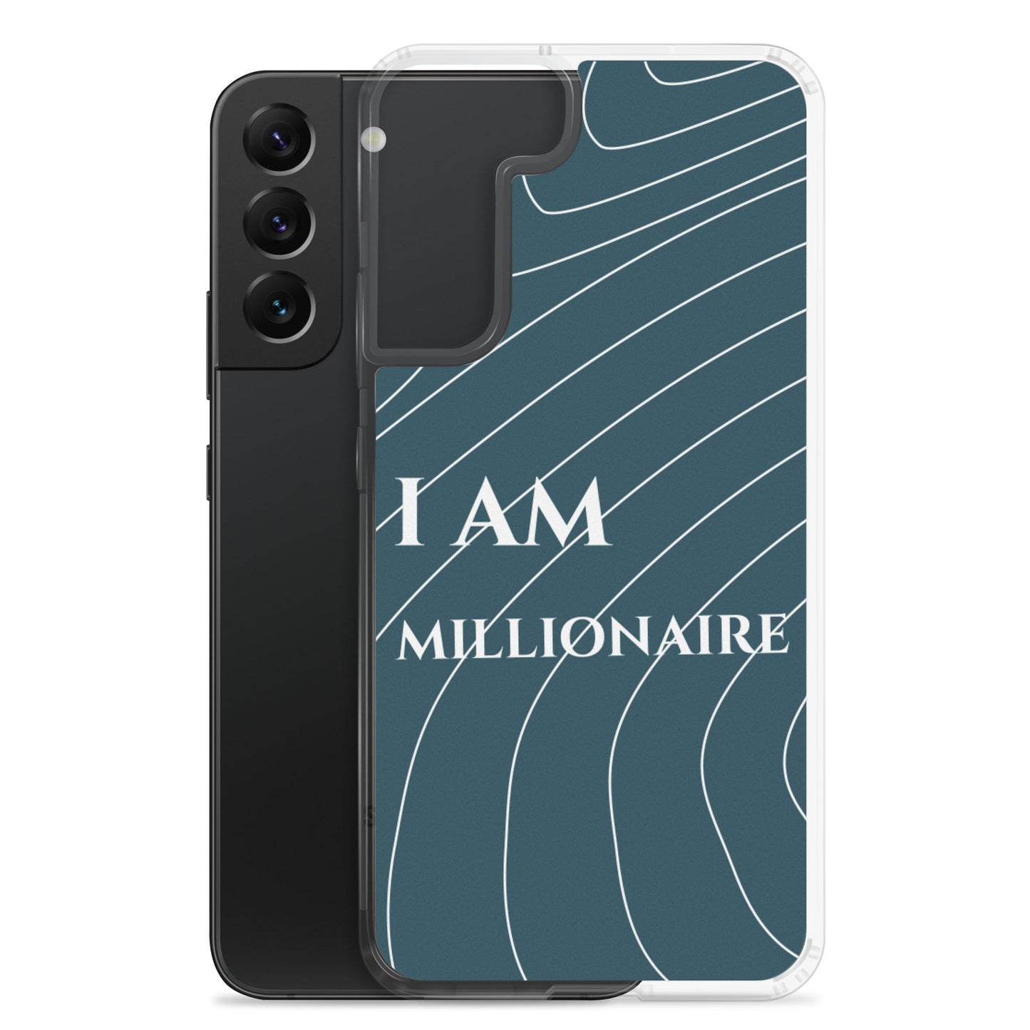 Samsung Mobile Case "I am millionaire" Motivational Phone Case