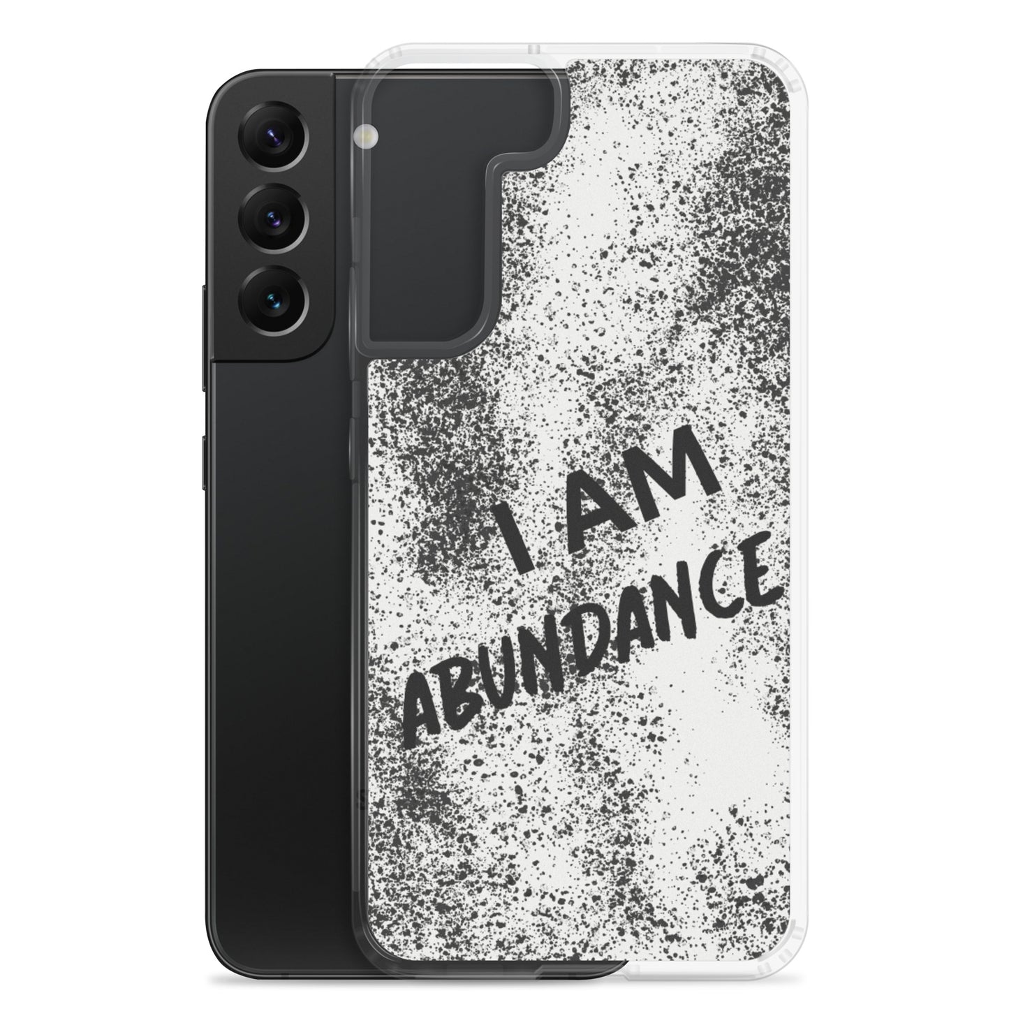 Samsung Galaxy Phone Case " I am Abundance" Samsung Mobile Case