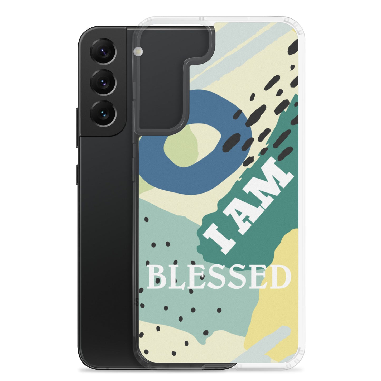 Samsung Galaxy mobile  Case "I am Blessed" Motivational phone Case