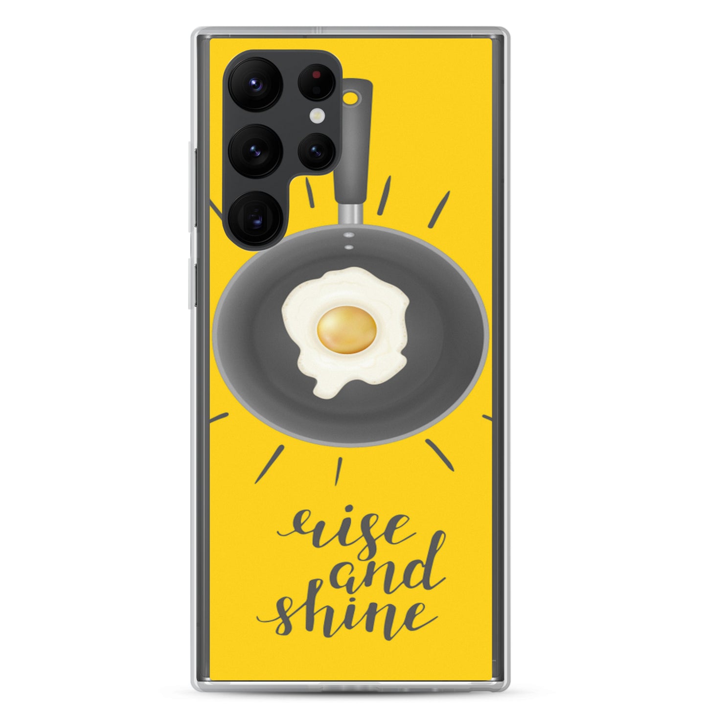 Motivational Samsung Mobile Case "Rise 7 Shine" Inspiring Samsung phone case