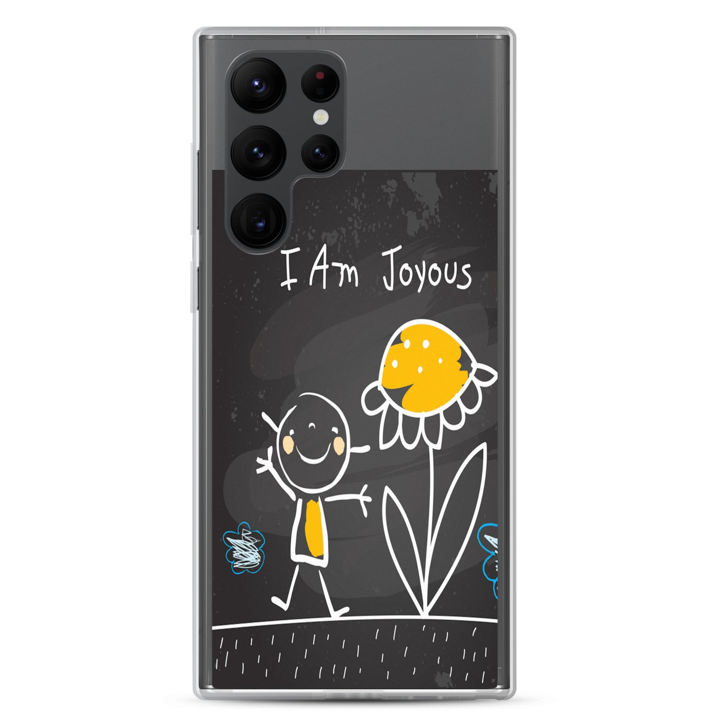 Samsung Motivational Mobile Case "I am Joyous" Inspirational Phone Case