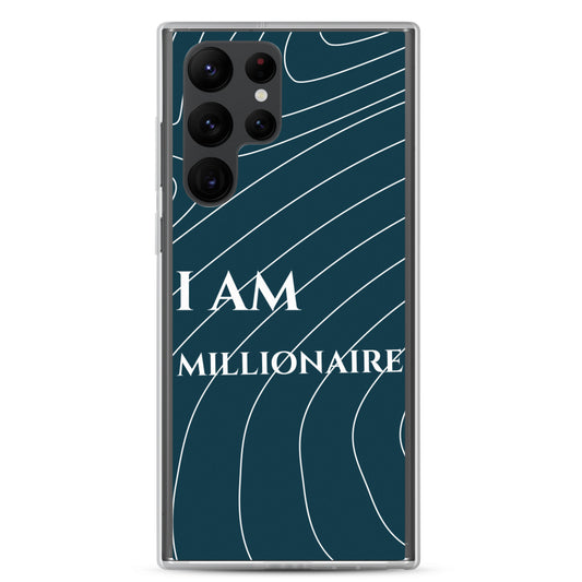 Samsung Mobile Case "I am millionaire" Motivational Phone Case