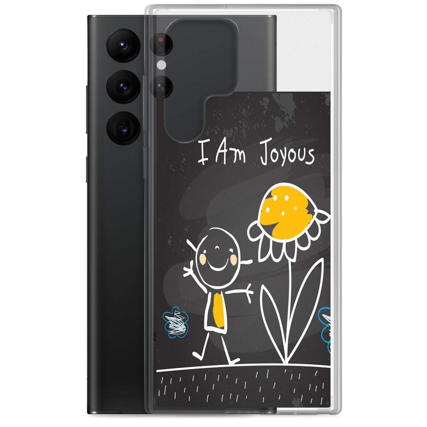 Samsung Motivational Mobile Case "I am Joyous" Inspirational Phone Case