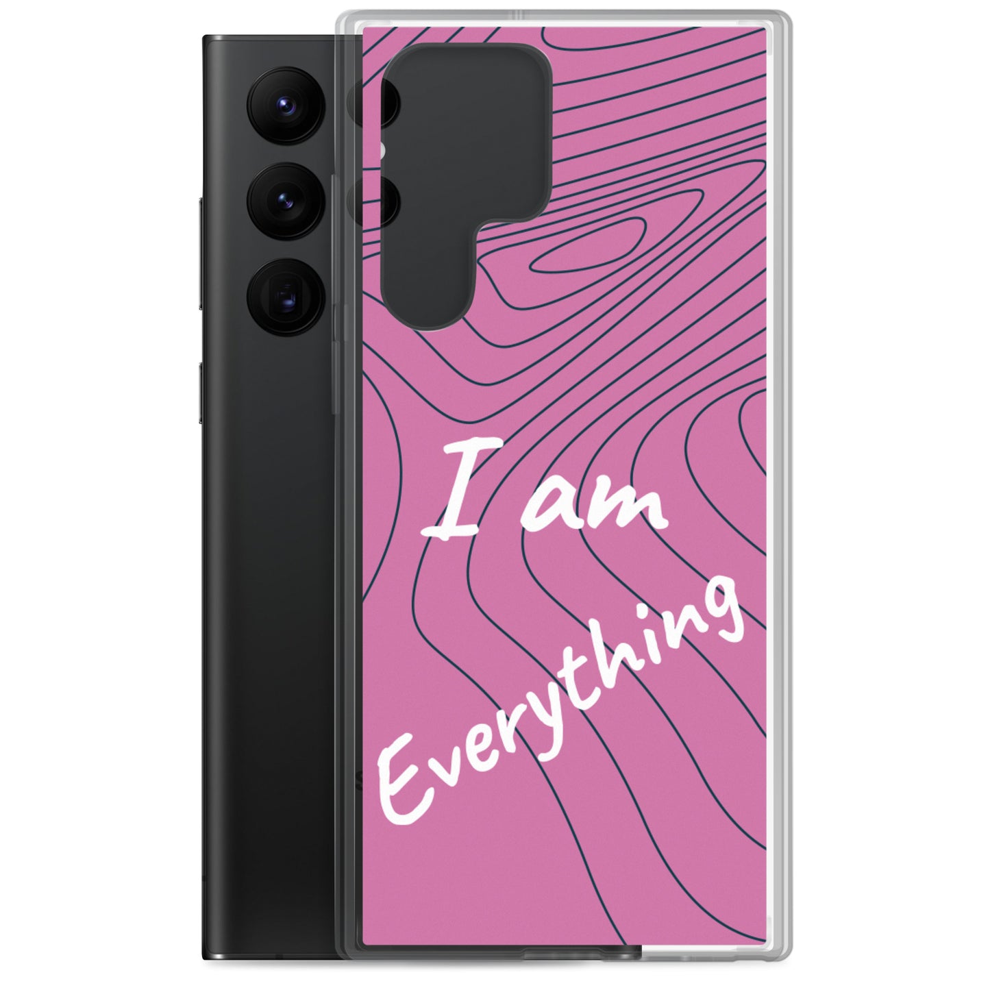 Samsung Mobile Case " I am Everything"  Motivational Phone Case