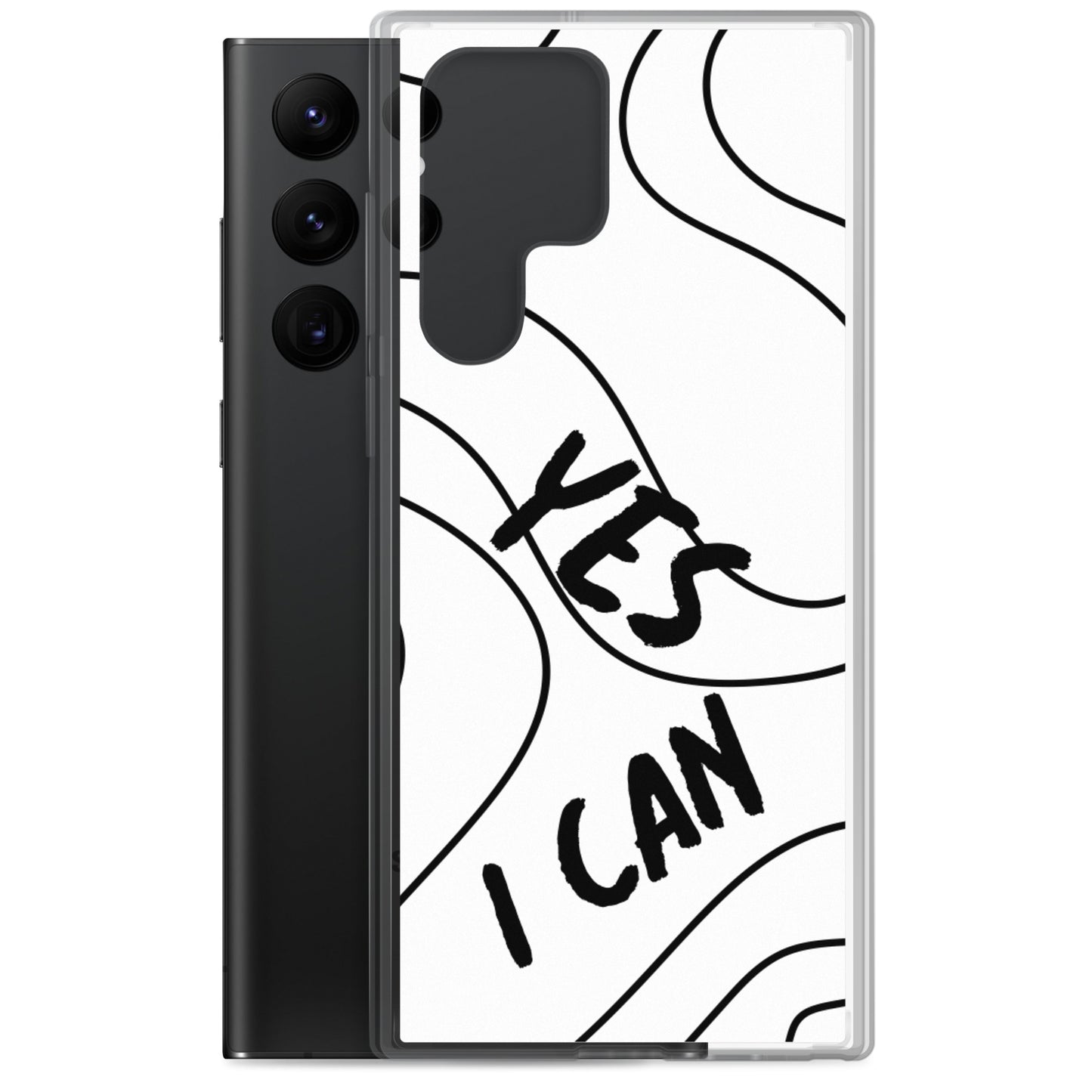 Samsung Mobile Case "Yes I Can" Motivational Phone Case