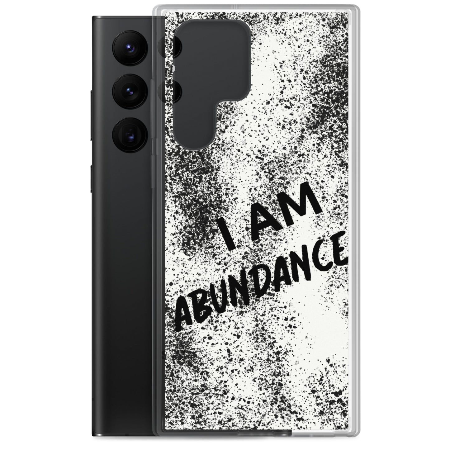 Samsung Galaxy Phone Case " I am Abundance" Samsung Mobile Case