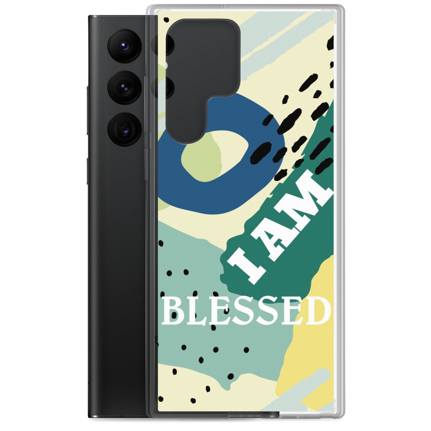 Samsung Galaxy mobile  Case "I am Blessed" Motivational phone Case