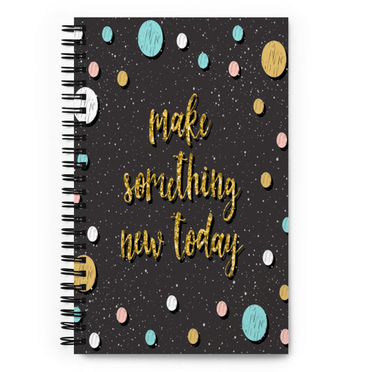 Motivational Notebook,  School Notebook, Office Notebook, Teacher Notebook, Student Notebook, Gift Notebook, Spiral Notebook