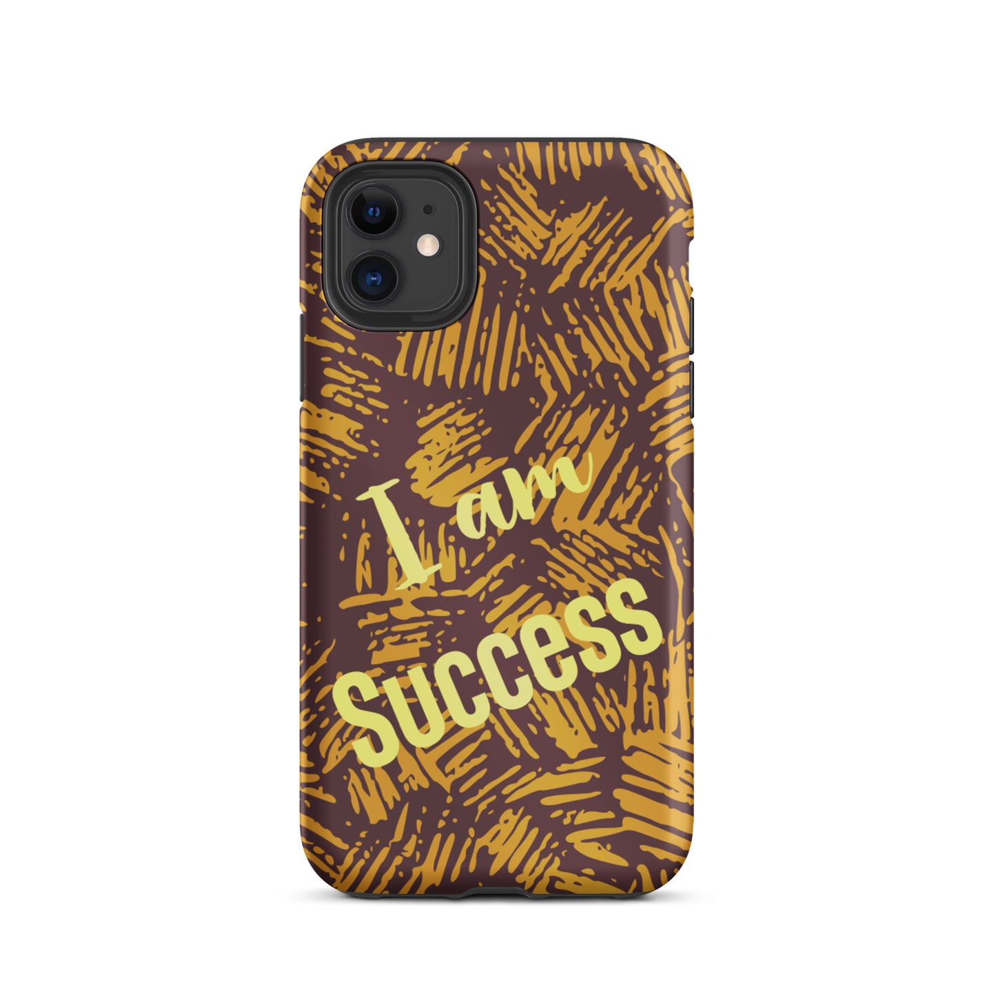 Positive quote iPhone Case, Motivational iPhone case, Tough iPhone case "I am Success"