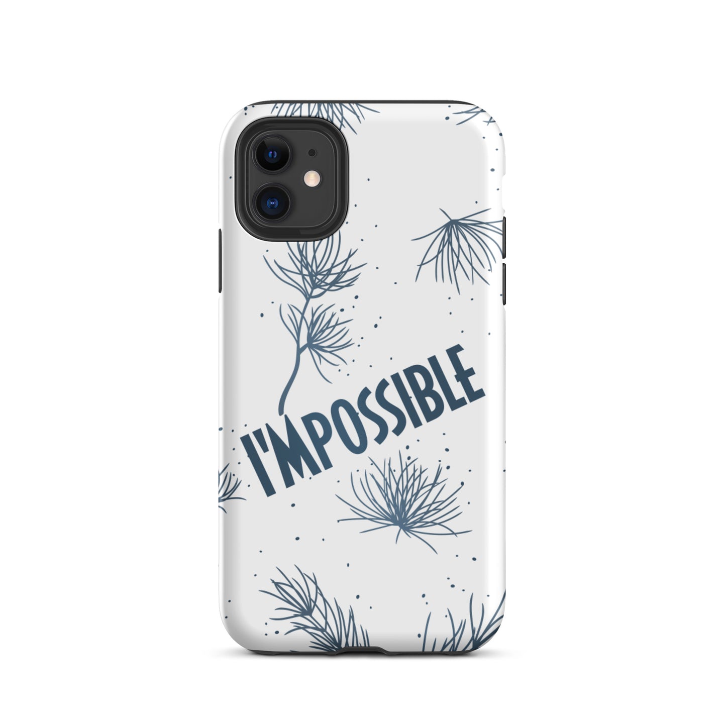 Motivational iPhone case, Law of Affirmation iPhone Case, Tough iPhone case "I am Possible"