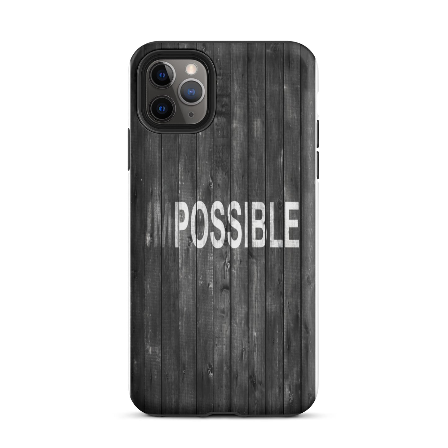 Inspirational iPhone Case , law of affirmation mobile phone case Tough iPhone case "I am Possible"