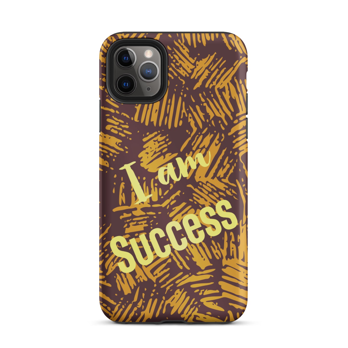 Positive quote iPhone Case, Motivational iPhone case, Tough iPhone case "I am Success"