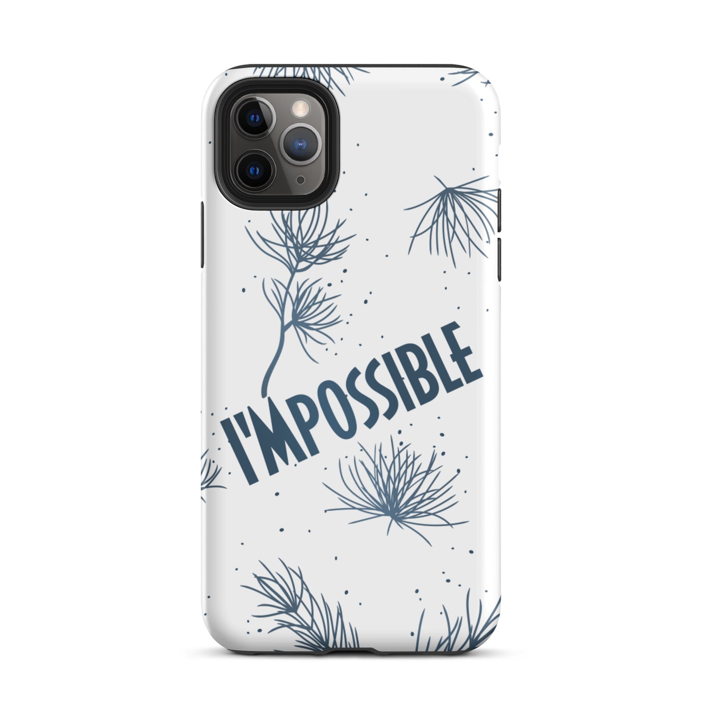 Motivational iPhone case, Law of Affirmation iPhone Case, Tough iPhone case "I am Possible"