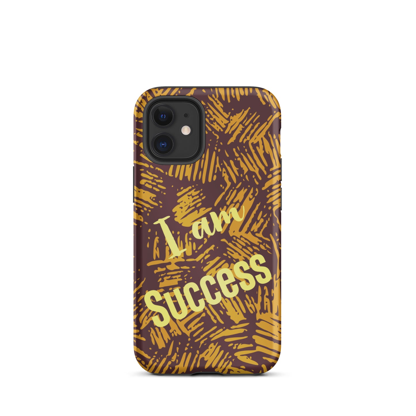 Positive quote iPhone Case, Motivational iPhone case, Tough iPhone case "I am Success"