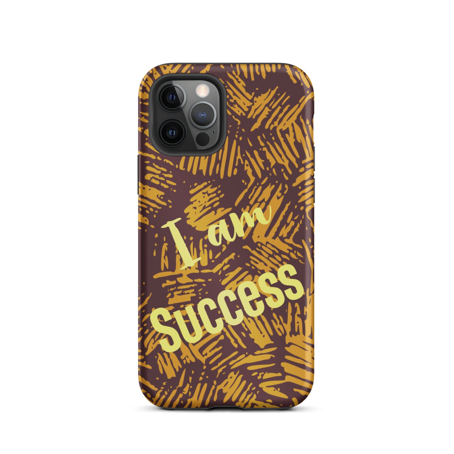 Positive quote iPhone Case, Motivational iPhone case, Tough iPhone case "I am Success"