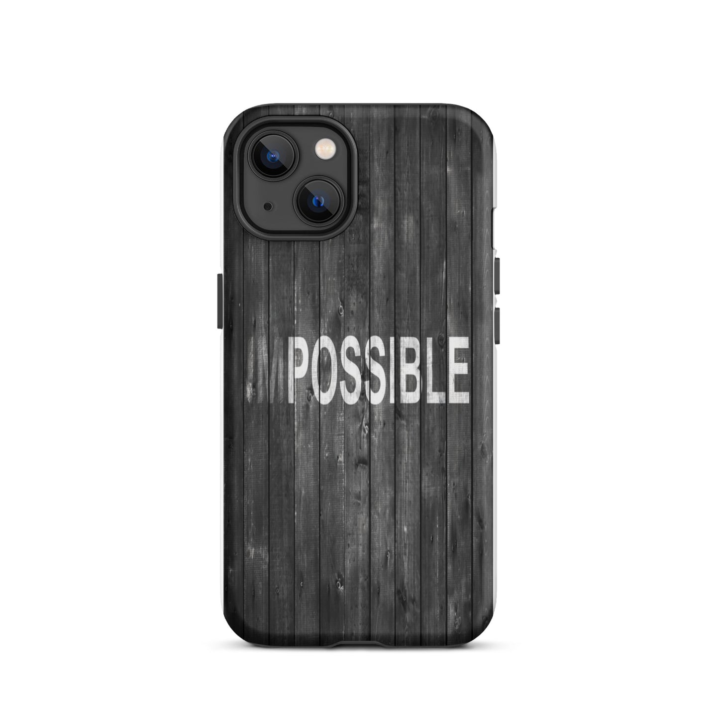 Inspirational iPhone Case , law of affirmation mobile phone case Tough iPhone case "I am Possible"