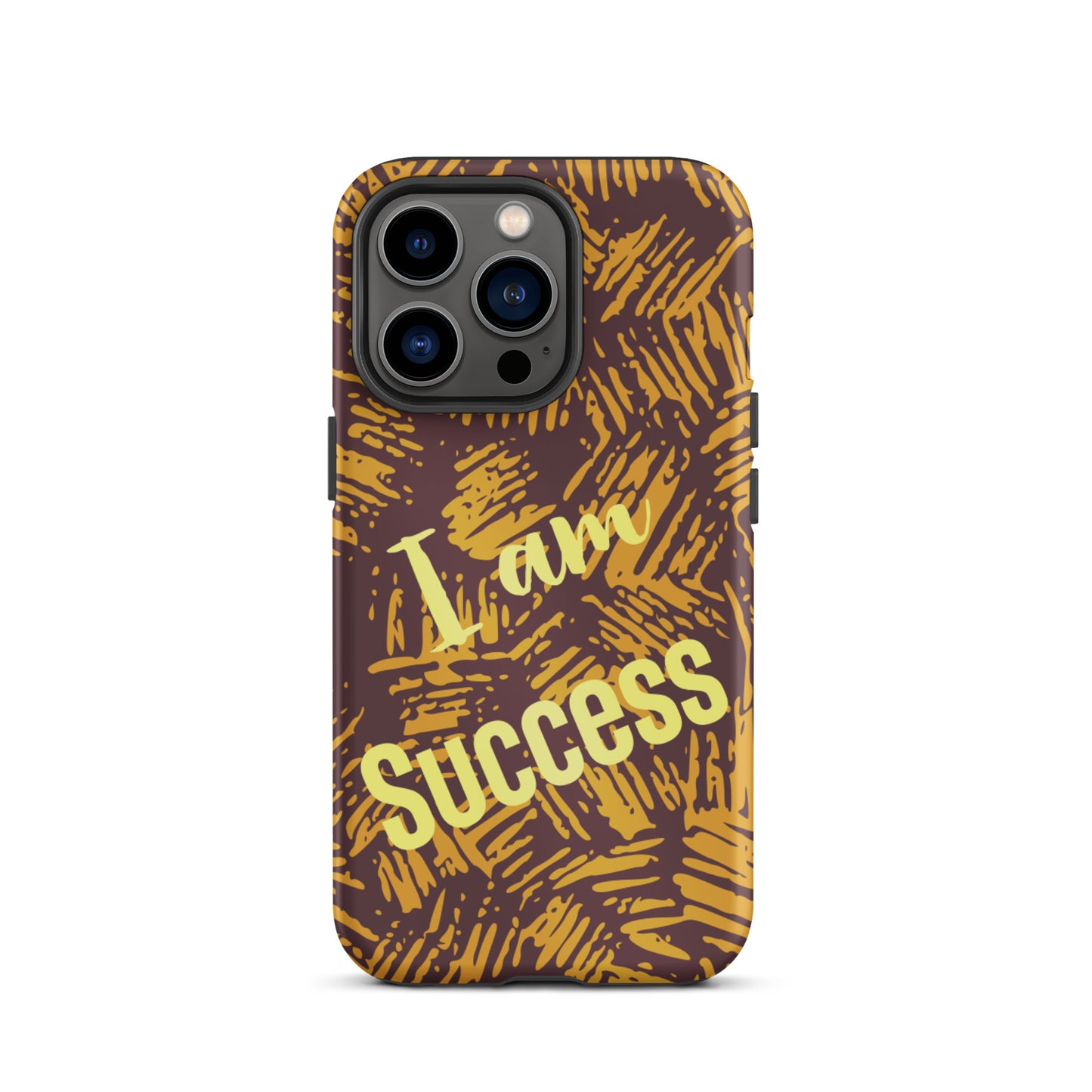 Positive quote iPhone Case, Motivational iPhone case, Tough iPhone case "I am Success"