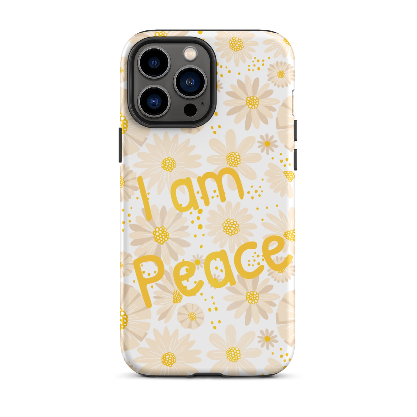 Motivational iPhone Case, Tough iPhone case " I am Peace" Law of Affirmation iPhone case, ,