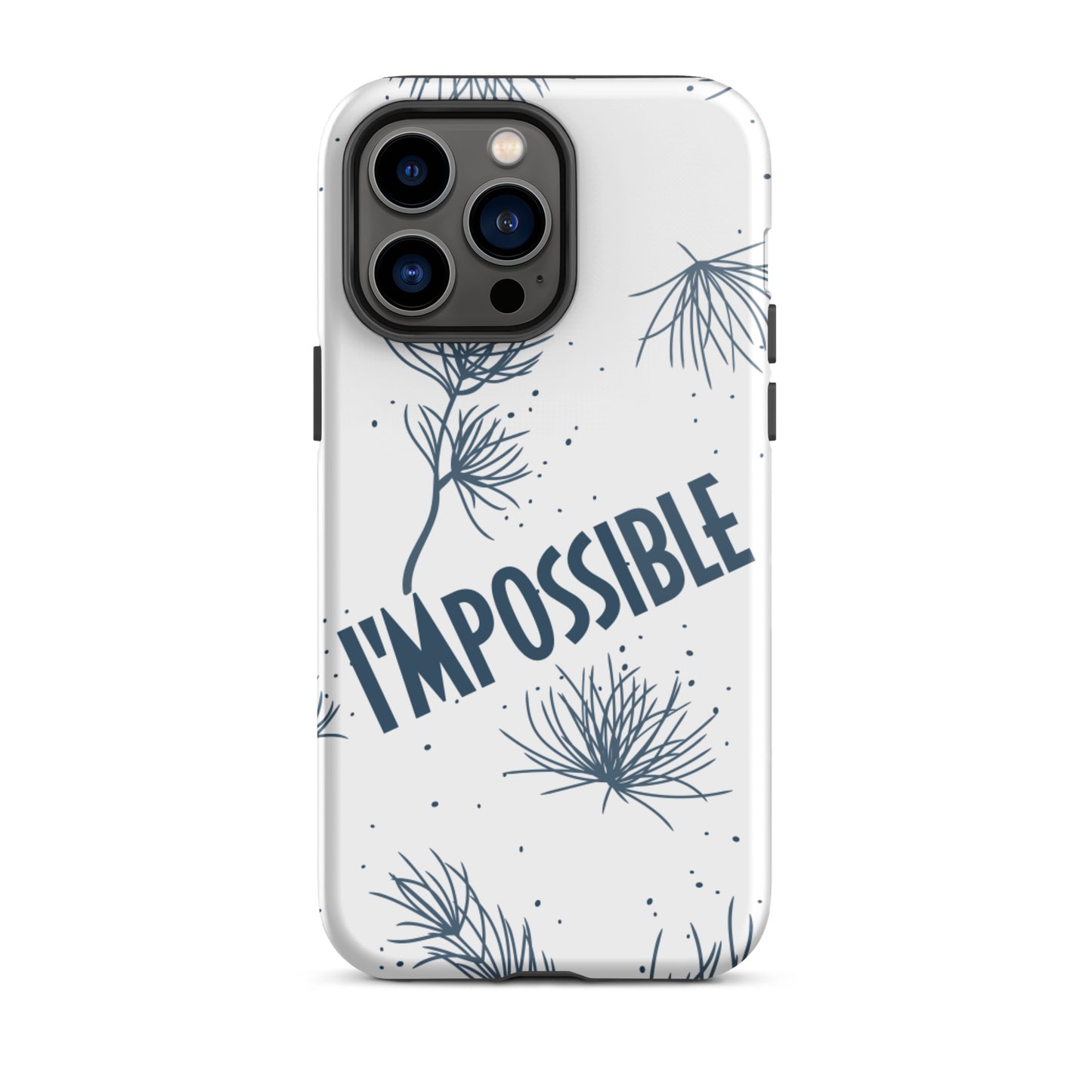 Motivational iPhone case, Law of Affirmation iPhone Case, Tough iPhone case "I am Possible"