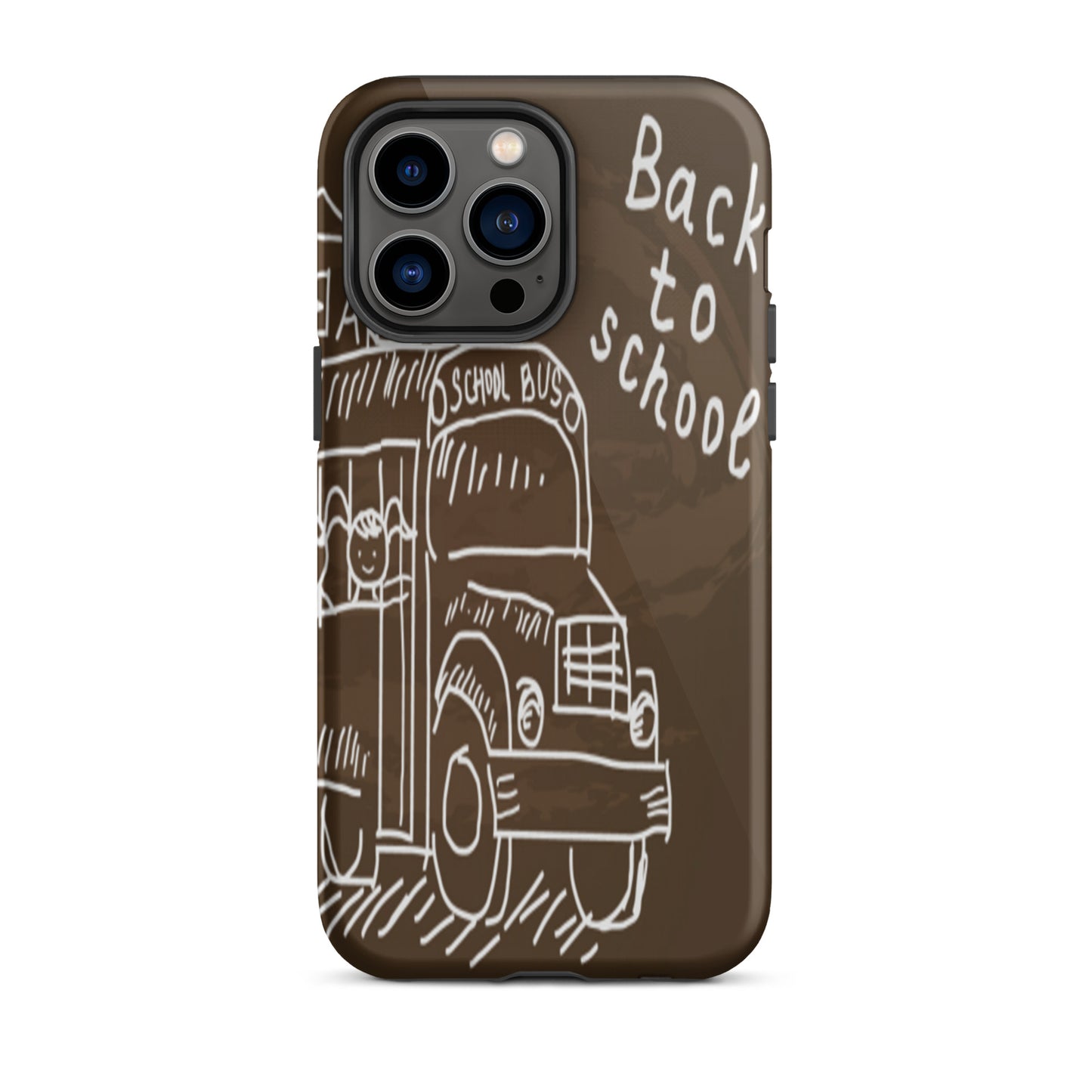 iPhone case, "Back to School" Durable Tough Mobile phone case