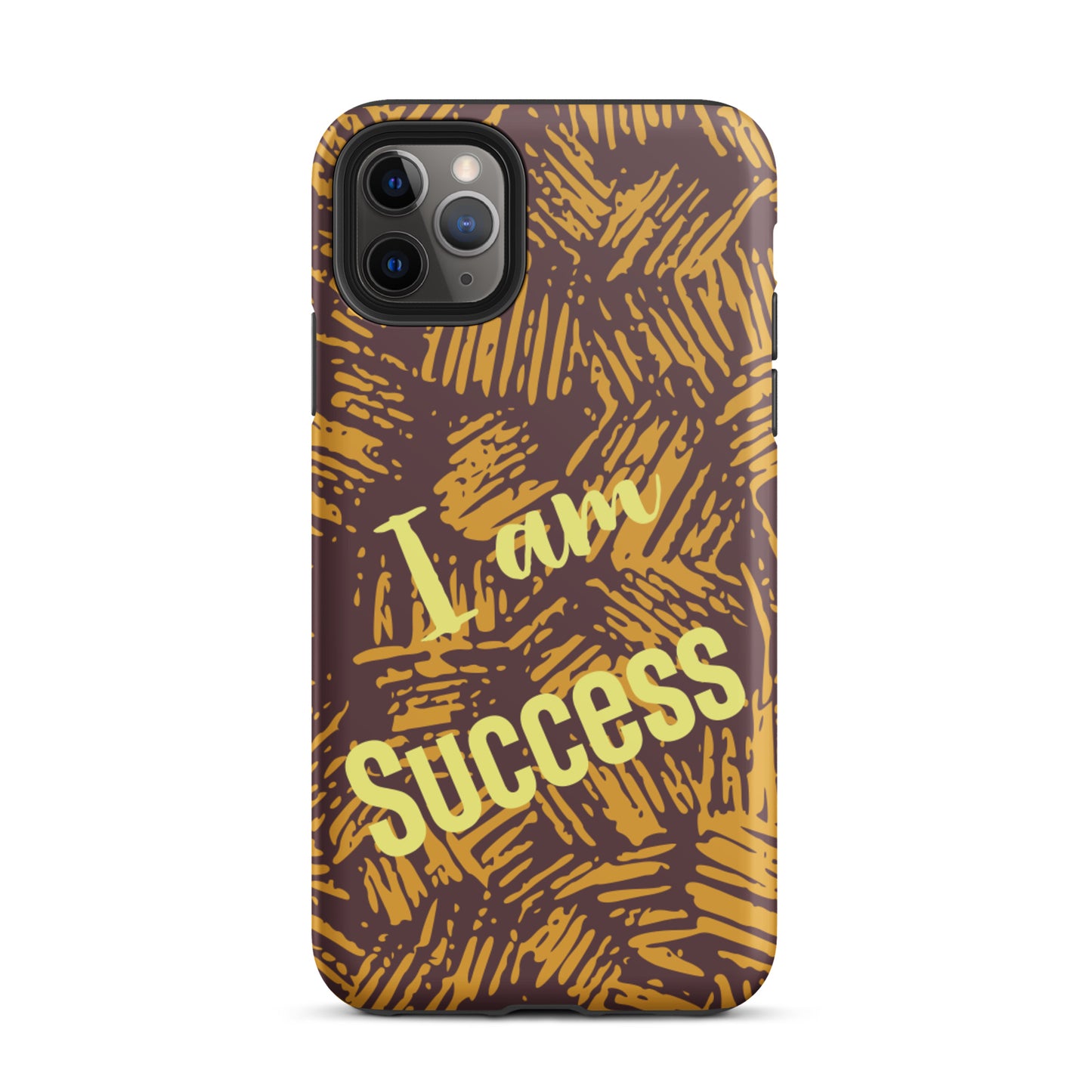 Positive quote iPhone Case, Motivational iPhone case, Tough iPhone case "I am Success"