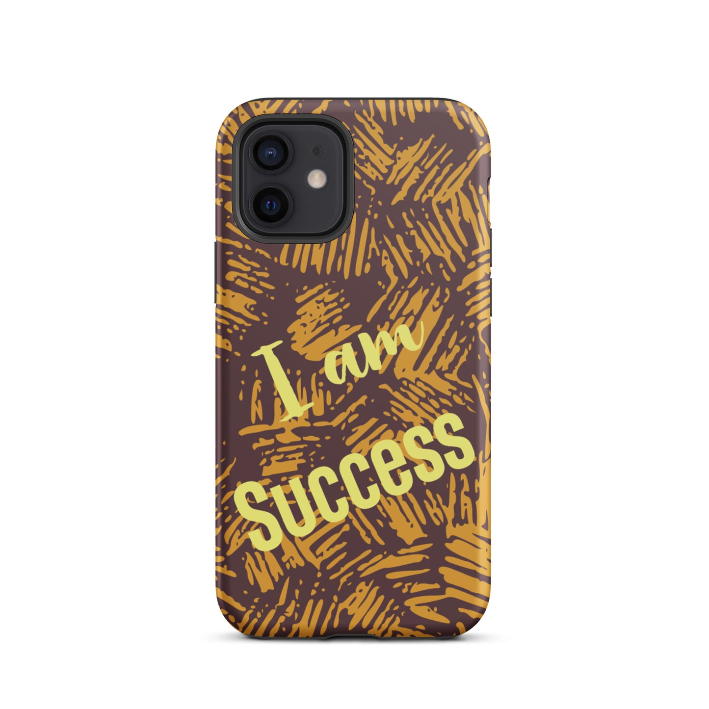 Positive quote iPhone Case, Motivational iPhone case, Tough iPhone case "I am Success"