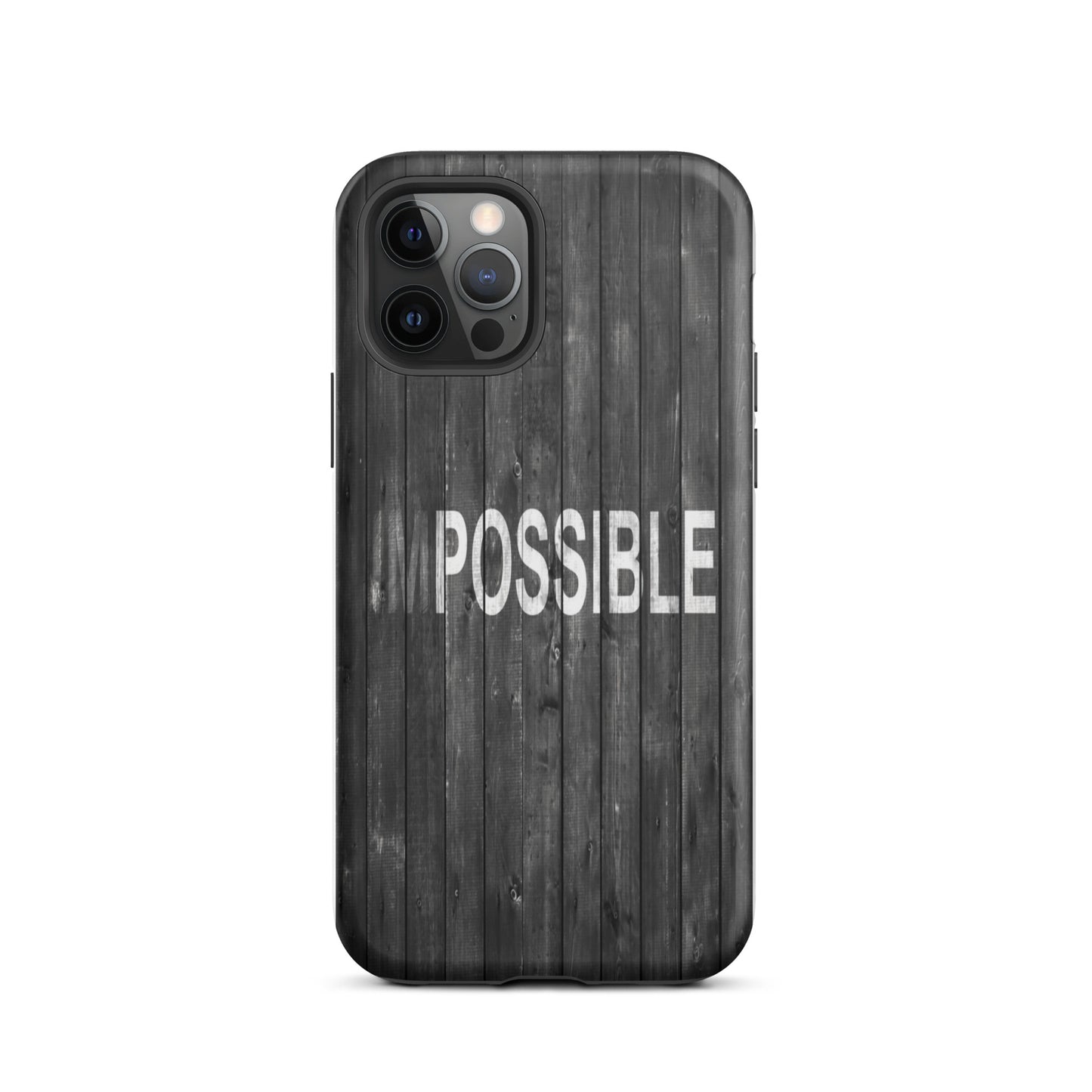 Inspirational iPhone Case , law of affirmation mobile phone case Tough iPhone case "I am Possible"