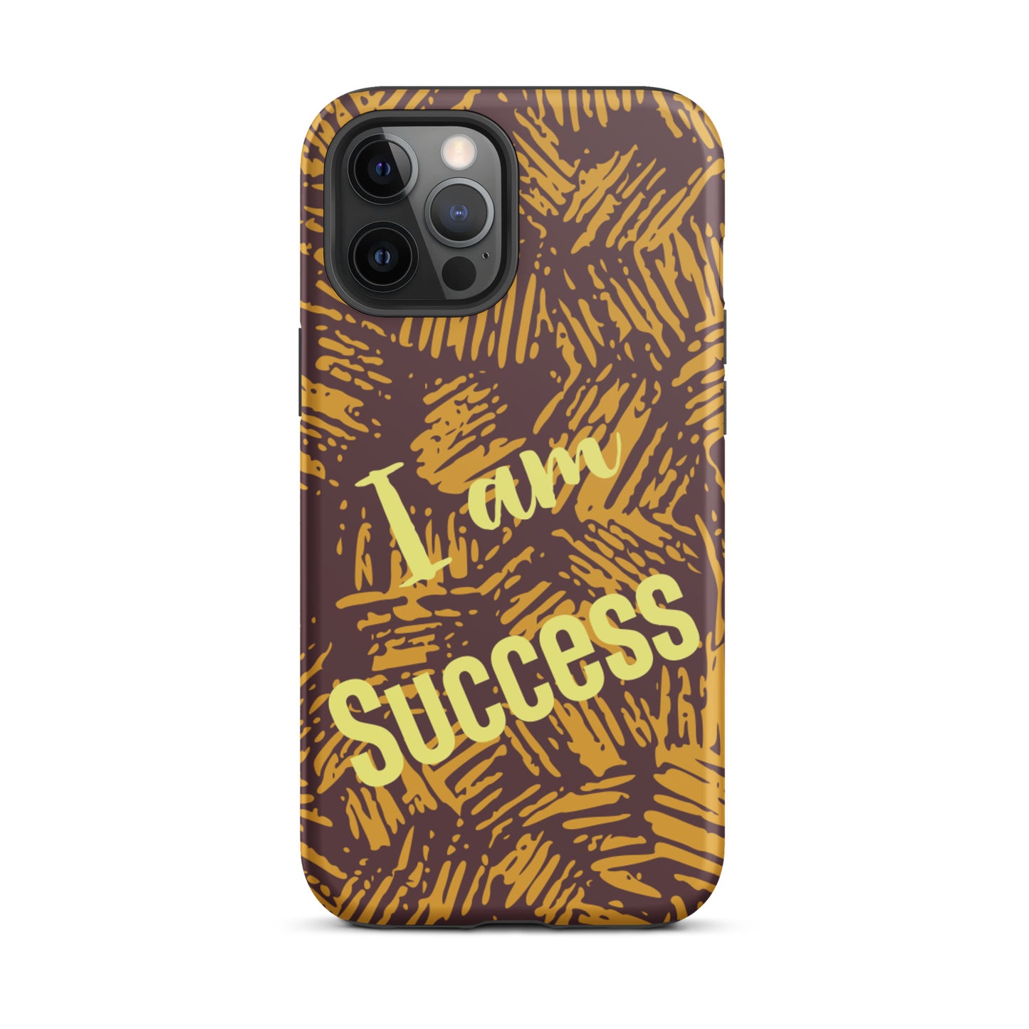 Positive quote iPhone Case, Motivational iPhone case, Tough iPhone case "I am Success"