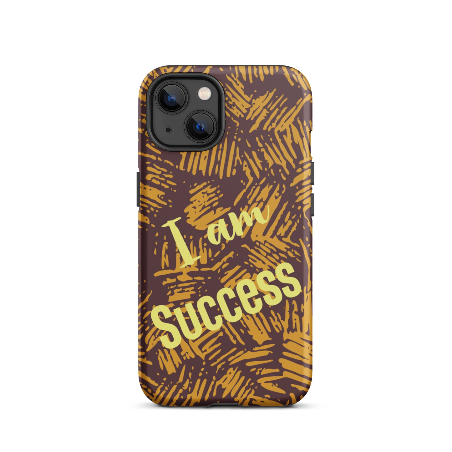 Positive quote iPhone Case, Motivational iPhone case, Tough iPhone case "I am Success"