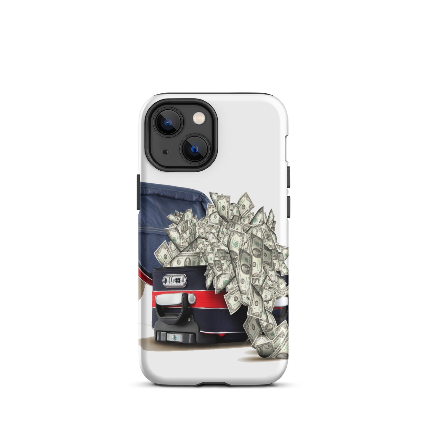 Tough iPhone case Money Affirmation iPhone Case Durable Crack proof Mobile Case