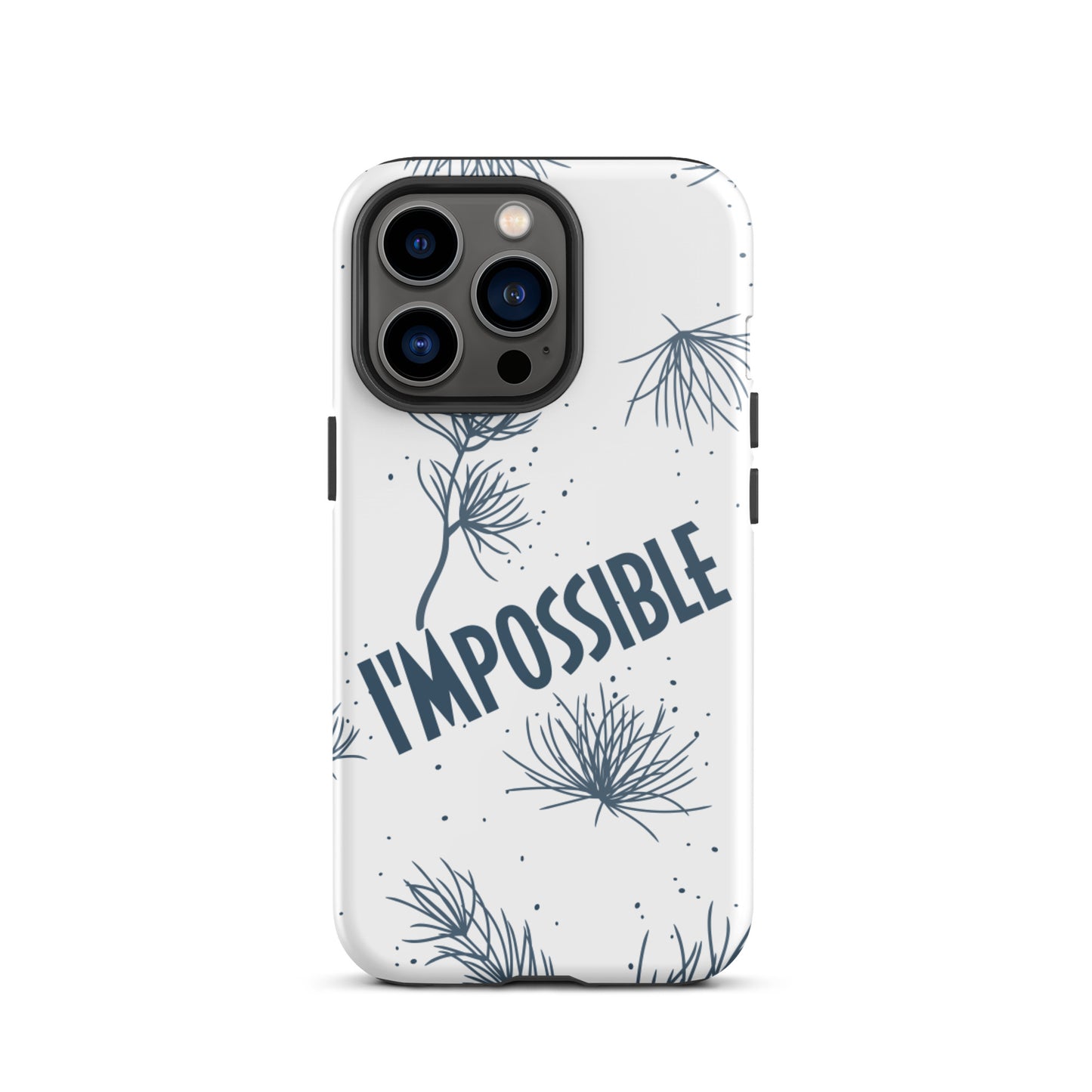 Motivational iPhone case, Law of Affirmation iPhone Case, Tough iPhone case "I am Possible"