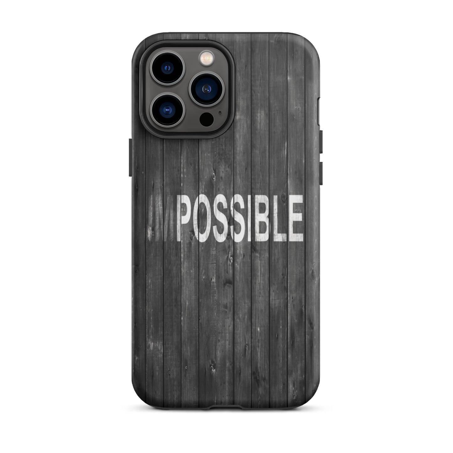 Inspirational iPhone Case , law of affirmation mobile phone case Tough iPhone case "I am Possible"