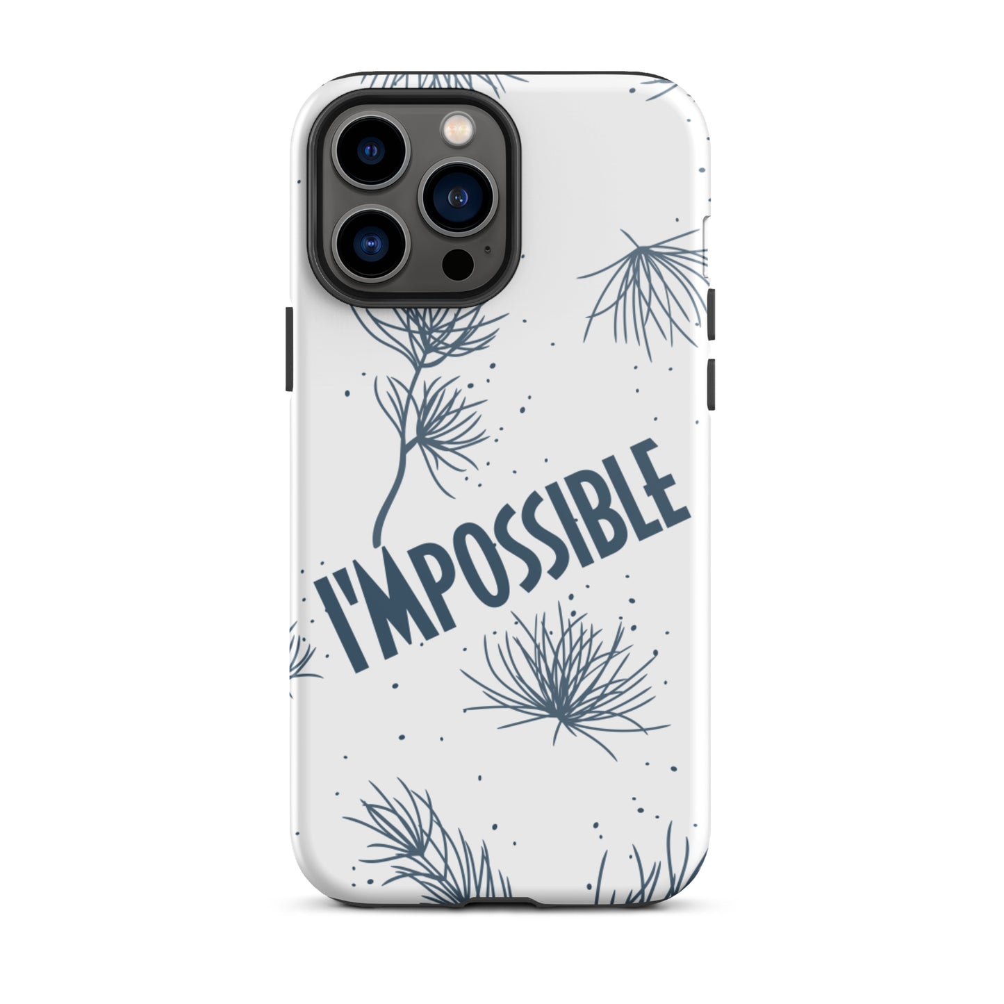 Motivational iPhone case, Law of Affirmation iPhone Case, Tough iPhone case "I am Possible"