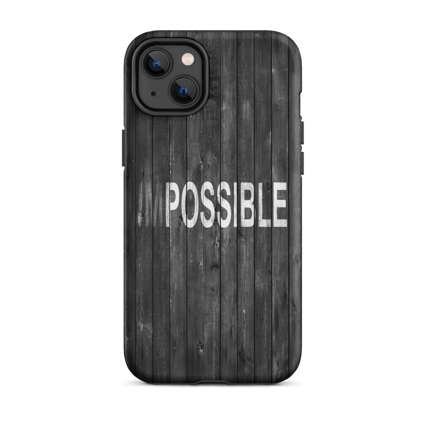 Inspirational iPhone Case , law of affirmation mobile phone case Tough iPhone case "I am Possible"