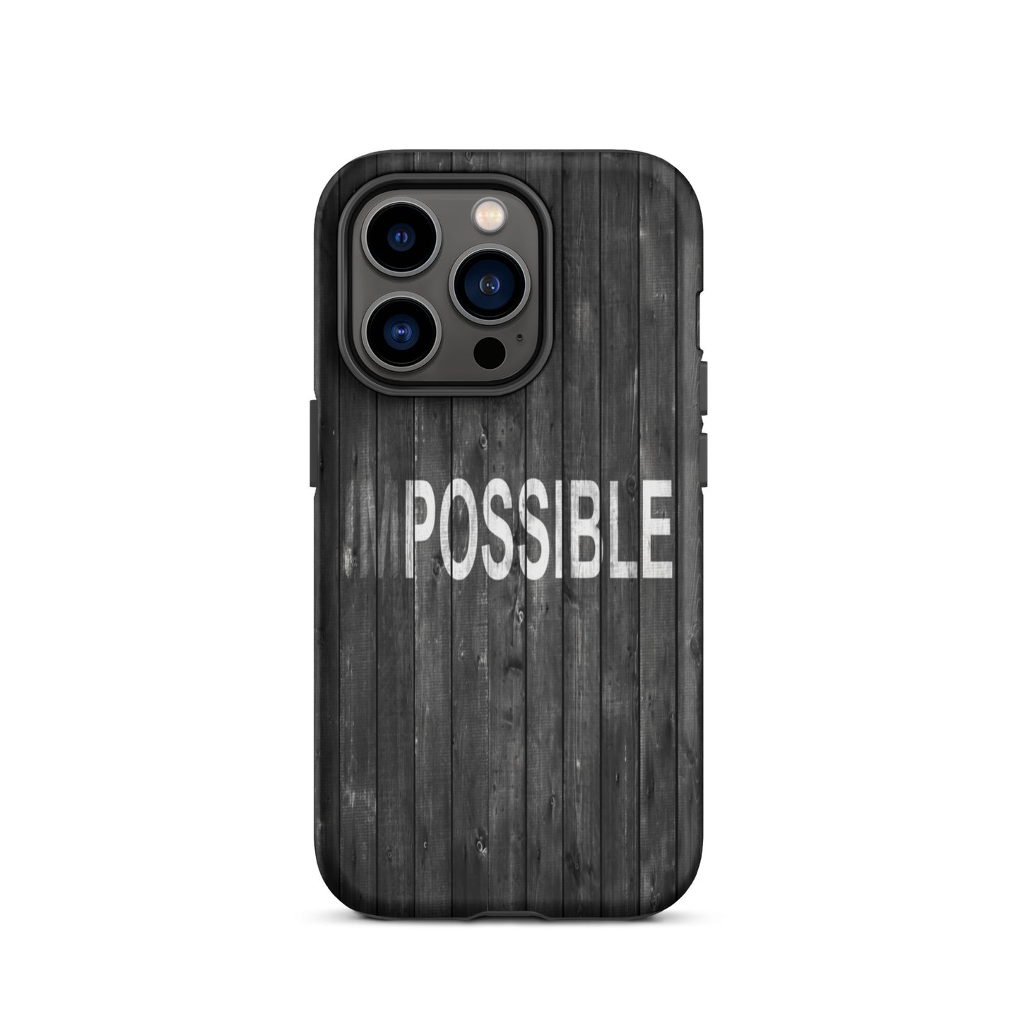 Inspirational iPhone Case , law of affirmation mobile phone case Tough iPhone case "I am Possible"