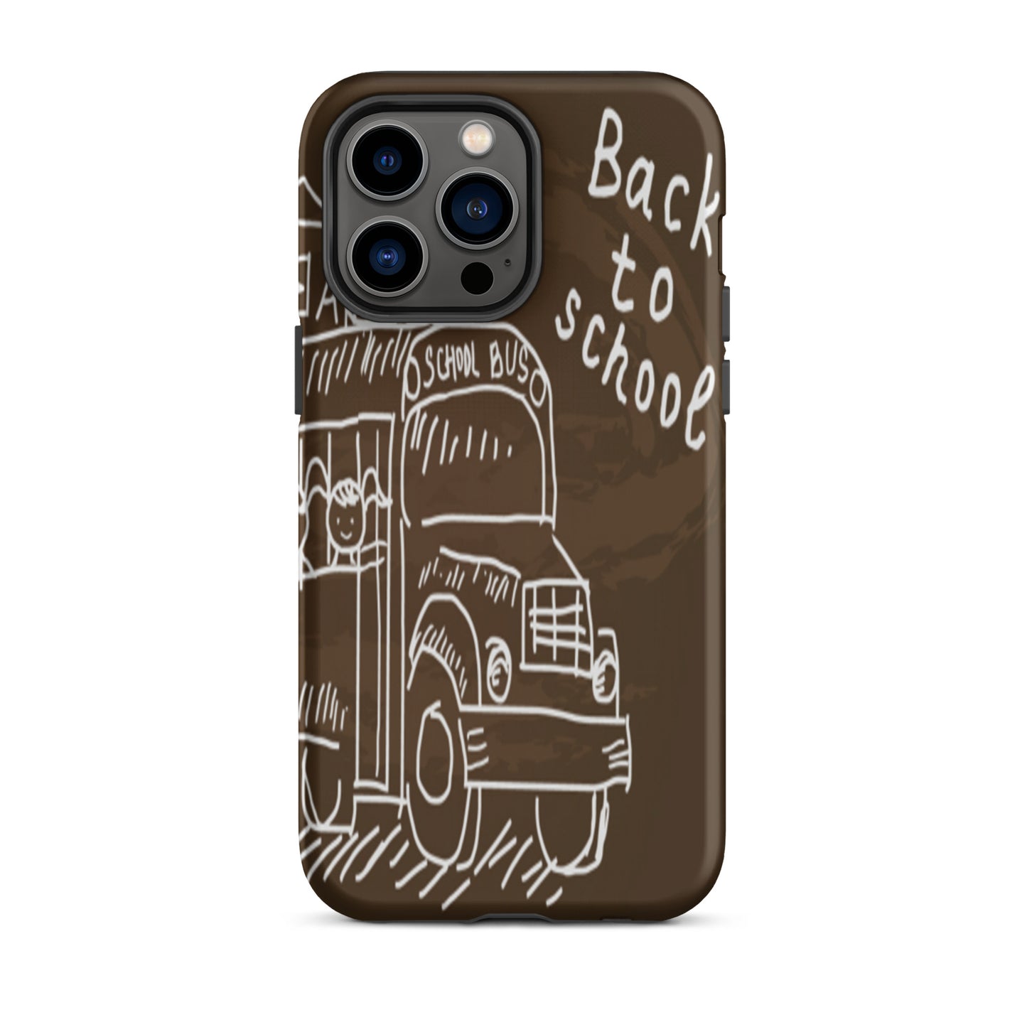 iPhone case, "Back to School" Durable Tough Mobile phone case