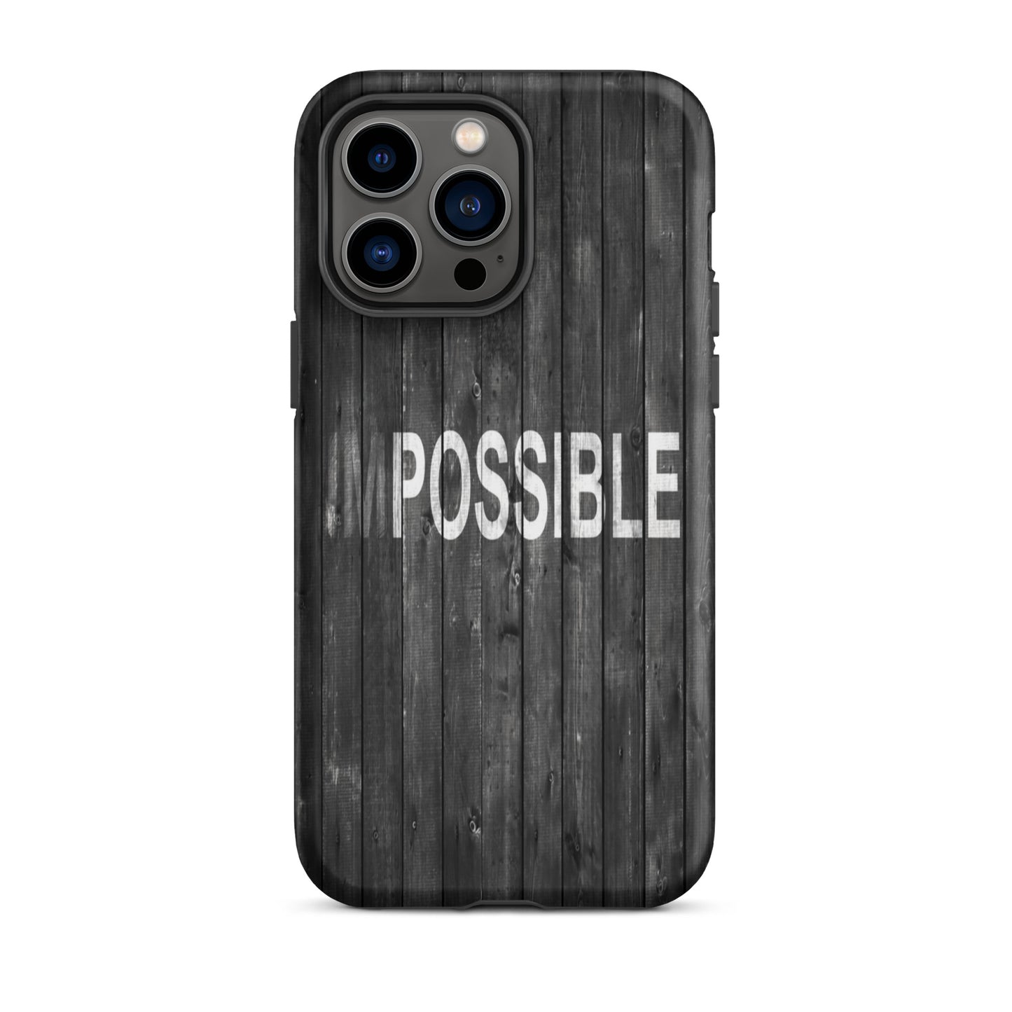 Inspirational iPhone Case , law of affirmation mobile phone case Tough iPhone case "I am Possible"