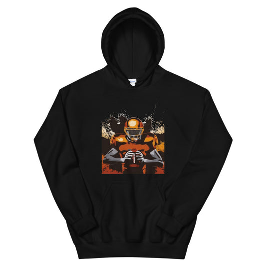 American football unisex hoodie