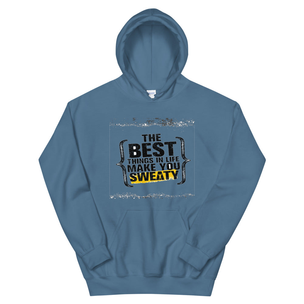 Motivational  Hoodie " Make you Sweaty"  Inspirational Law of Affirmation Unisex Hoodie