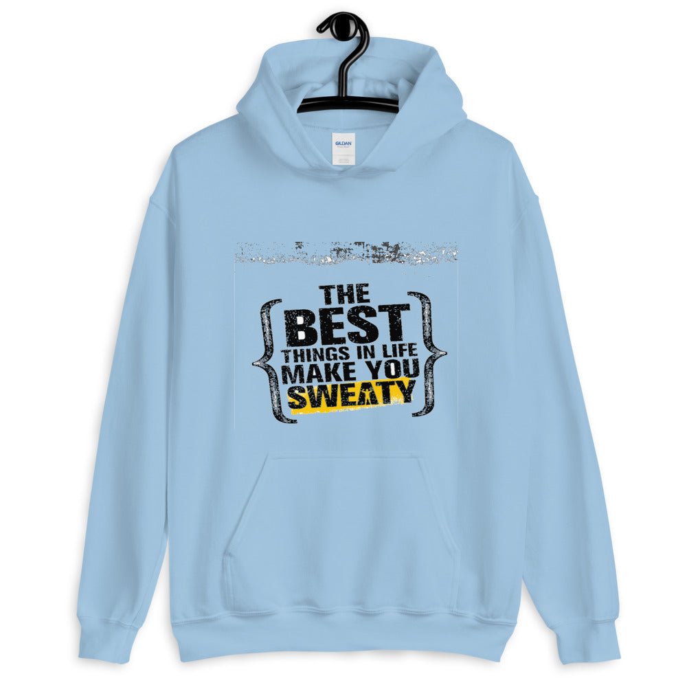 Motivational  Hoodie " Make you Sweaty"  Inspirational Law of Affirmation Unisex Hoodie