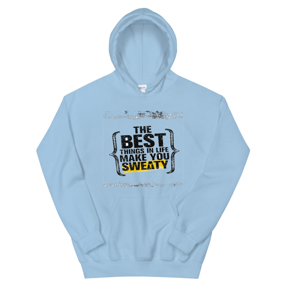 Motivational  Hoodie " Make you Sweaty"  Inspirational Law of Affirmation Unisex Hoodie