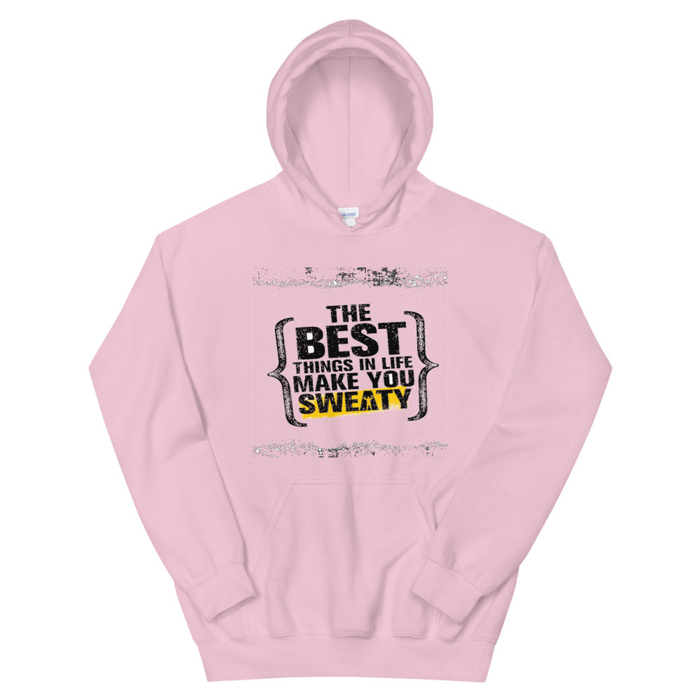 Motivational  Hoodie " Make you Sweaty"  Inspirational Law of Affirmation Unisex Hoodie