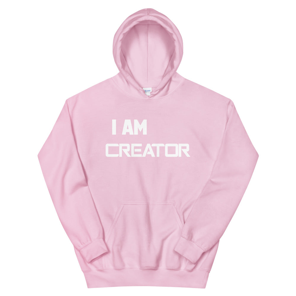 Motivational   Hoodie " I AM CREATOR"   Inspiring  Law of Affirmation Unisex Hoodie